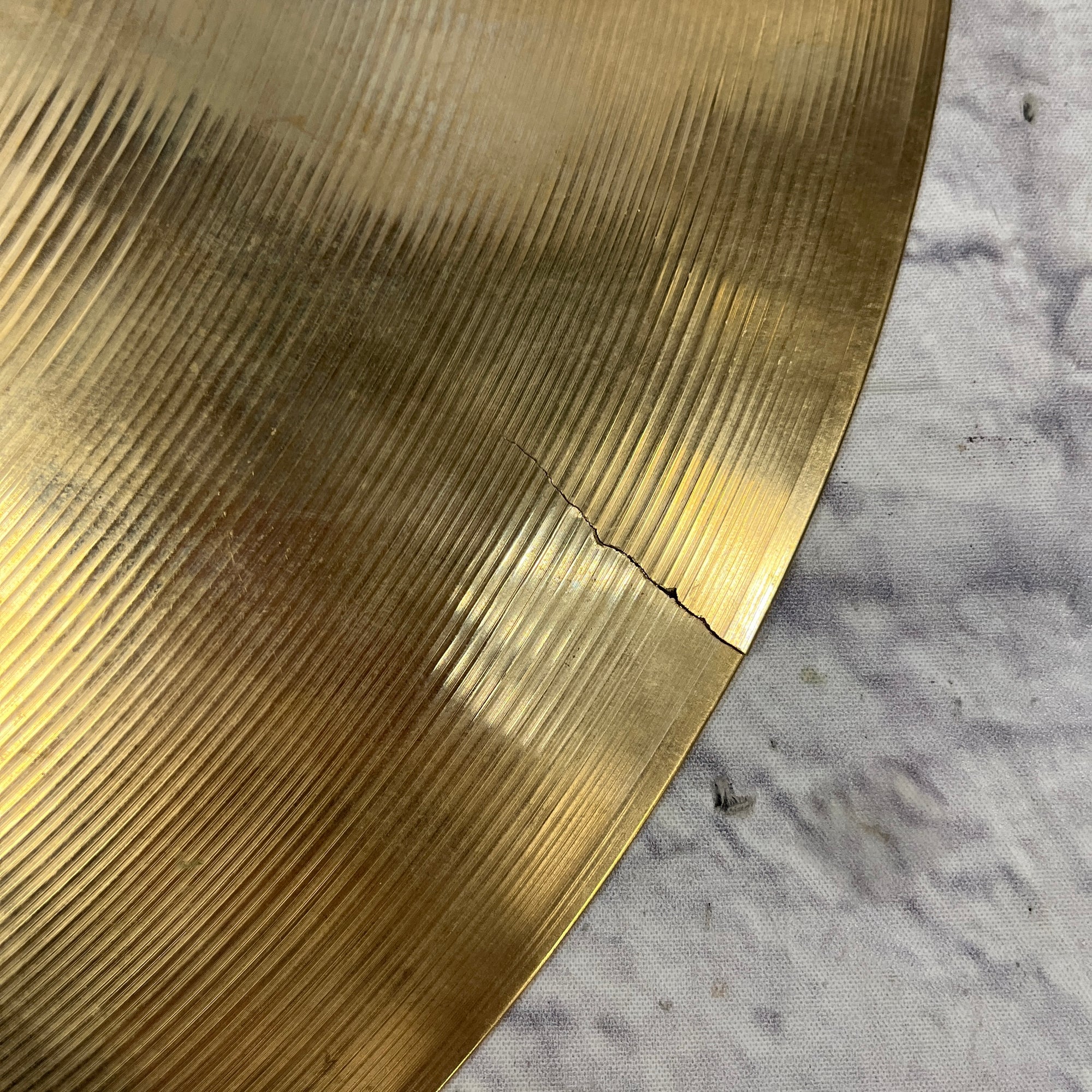 Sabian 20 AAX X-Plosion Crash AS IS CRACKED