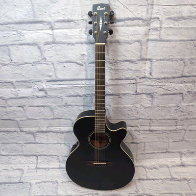 Cort SFX1F BKS Concert Acoustic Electric Guitar - Black