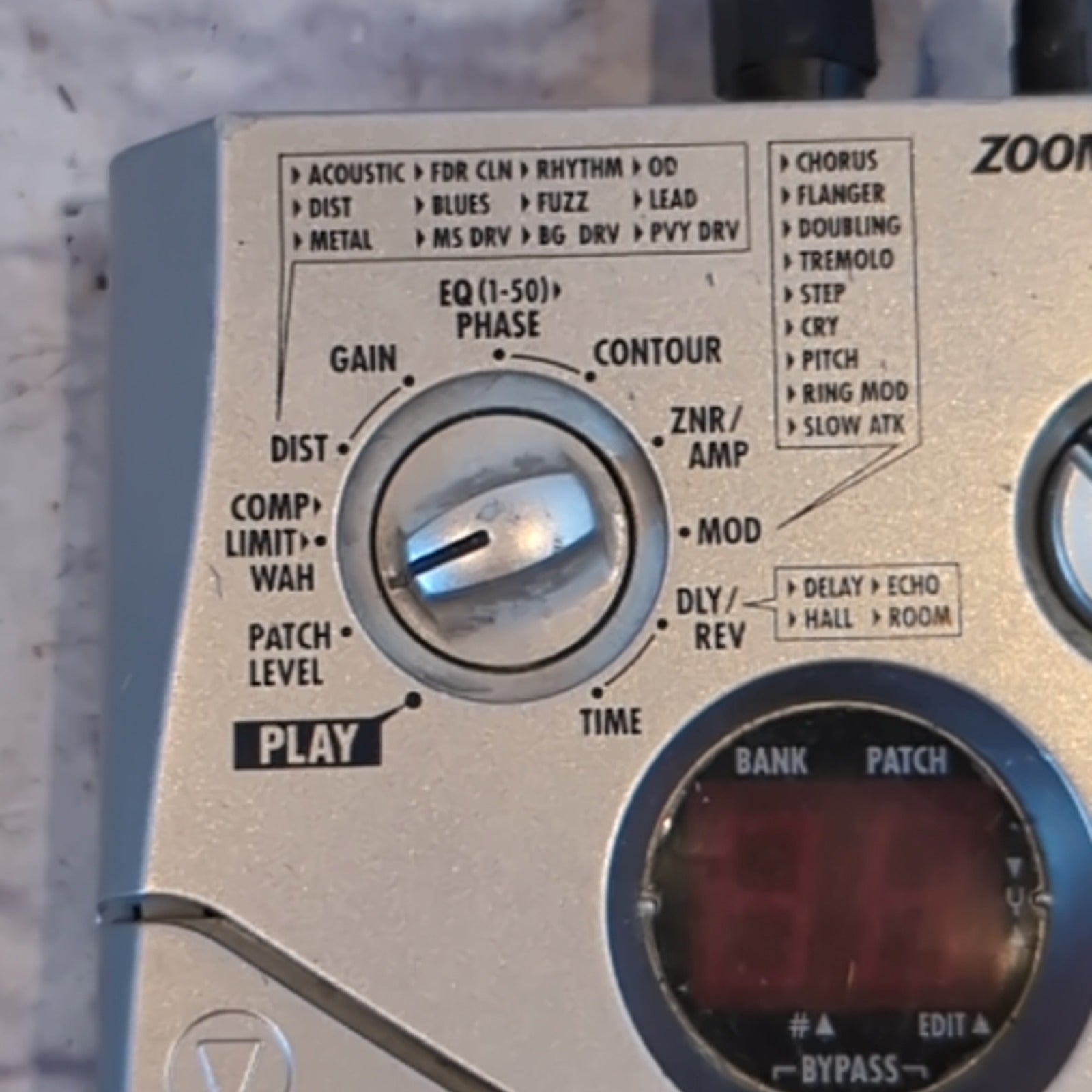 Zoom 505II Effects Pedal Pedal with Expression Pedal and Power Supply