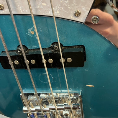 Custom Built Electric Partscaster 4 String Bass Guitar