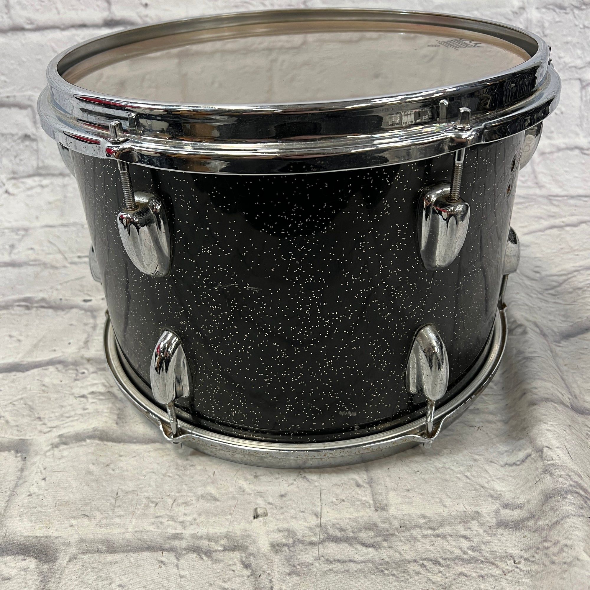 Slingerland 1964 13x9 Black Sparkle Rack Tom