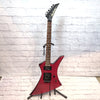 Jackson Kelly PS-67 MIJ Electric Guitar - Transparent Red Flame