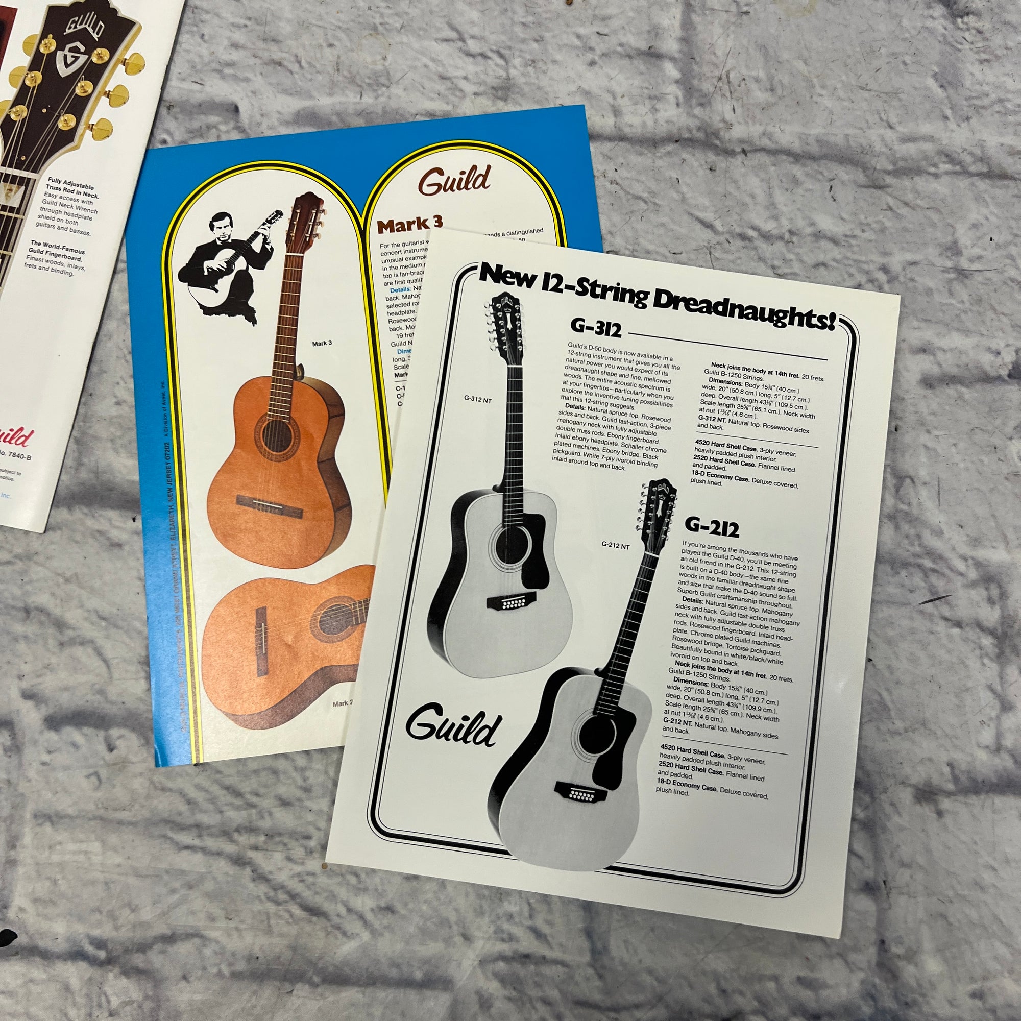 Guild 1975 Electric Guitars and Basses Catalog