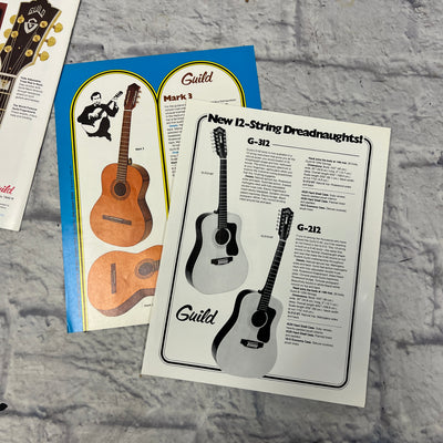 Guild 1975 Electric Guitars and Basses Catalog