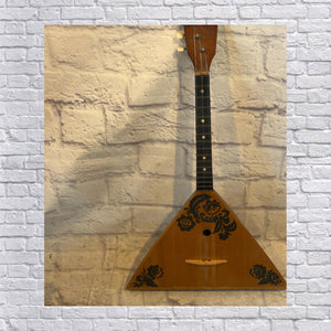 Unknown Russian Balalaika 3-String Folk Instruments
