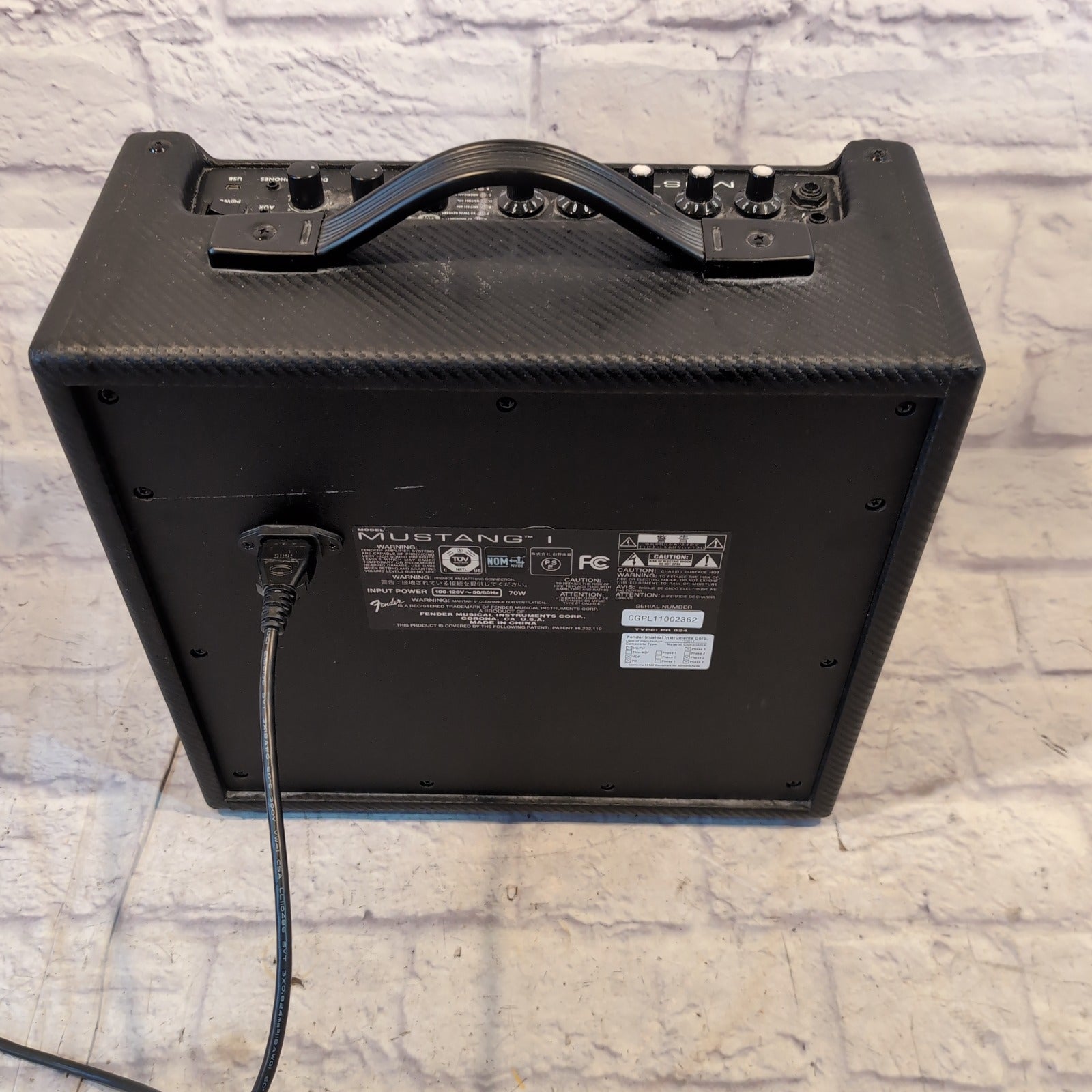 Fender Mustang 1 Guitar Combo Amp