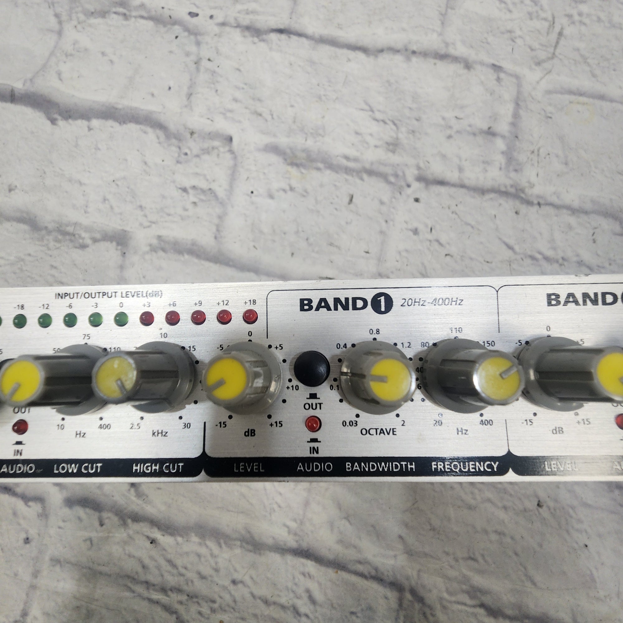 Nady PEQ-5B Rack 5 Band Parametric EQ