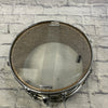 Ludwig 6.5x14 Rocker Snare Drum | Bow-Tie Lugs | Chrome Over Wood | Granitone Interior | 1980s Black/White Badge