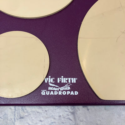 Vic Firth Heavy Hitter Large Quadropad Drum Practice Pad