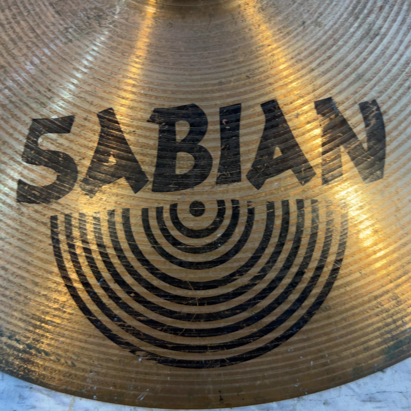 Sabian 16 B8 Crash Cymbal CRACKED