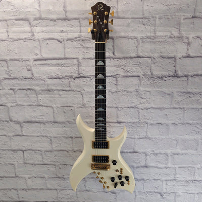 BC Rich USA Bich Supreme Custom Shop 2007 Glitter Rock White 10 String Guitar w/OHSC