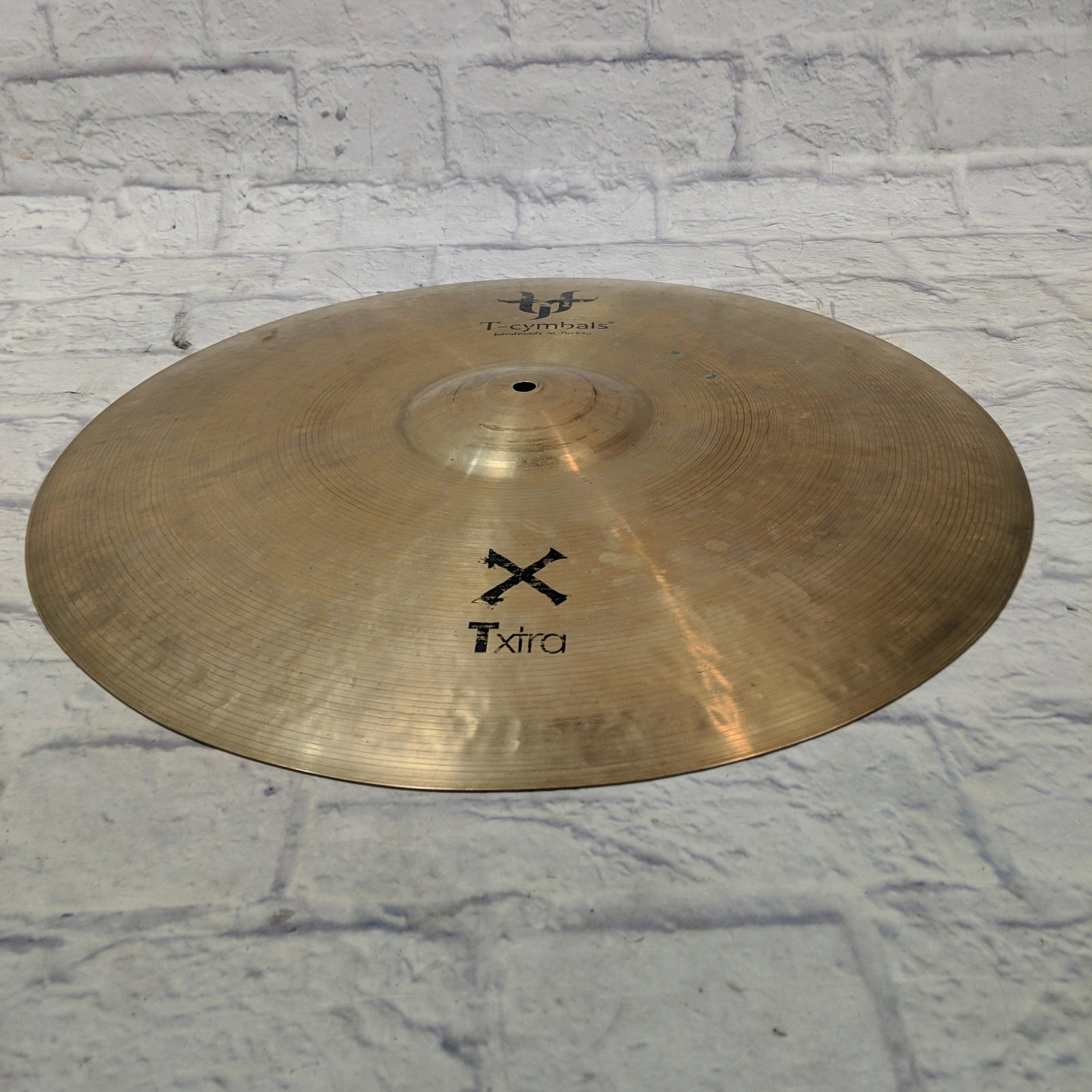 T-Cymbals 21 XTRA Ride Cymbal CRACKED