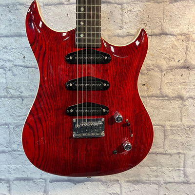 James Cain Custom Wine Red Electric Guitar (With Bag/Strap)