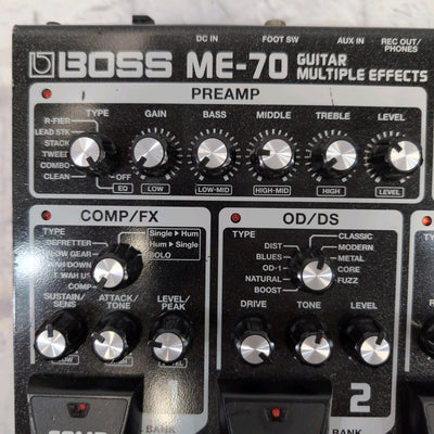 Boss ME-70 Guitar Multieffects Pedal