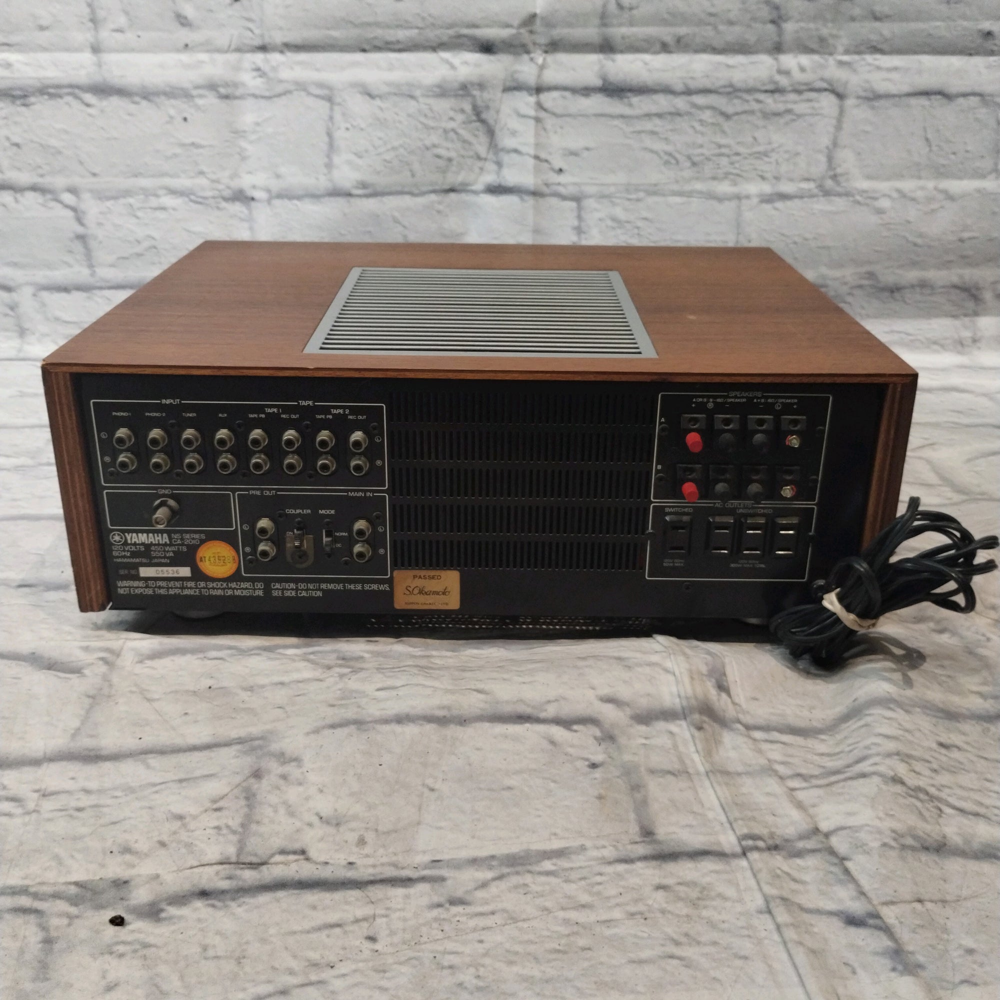 Yamaha CA-2010 Integrated Stereo Amplifier