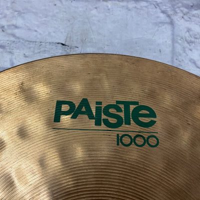 Paiste 1000 Series Heavy Hi Hats Green Label REPAIRED