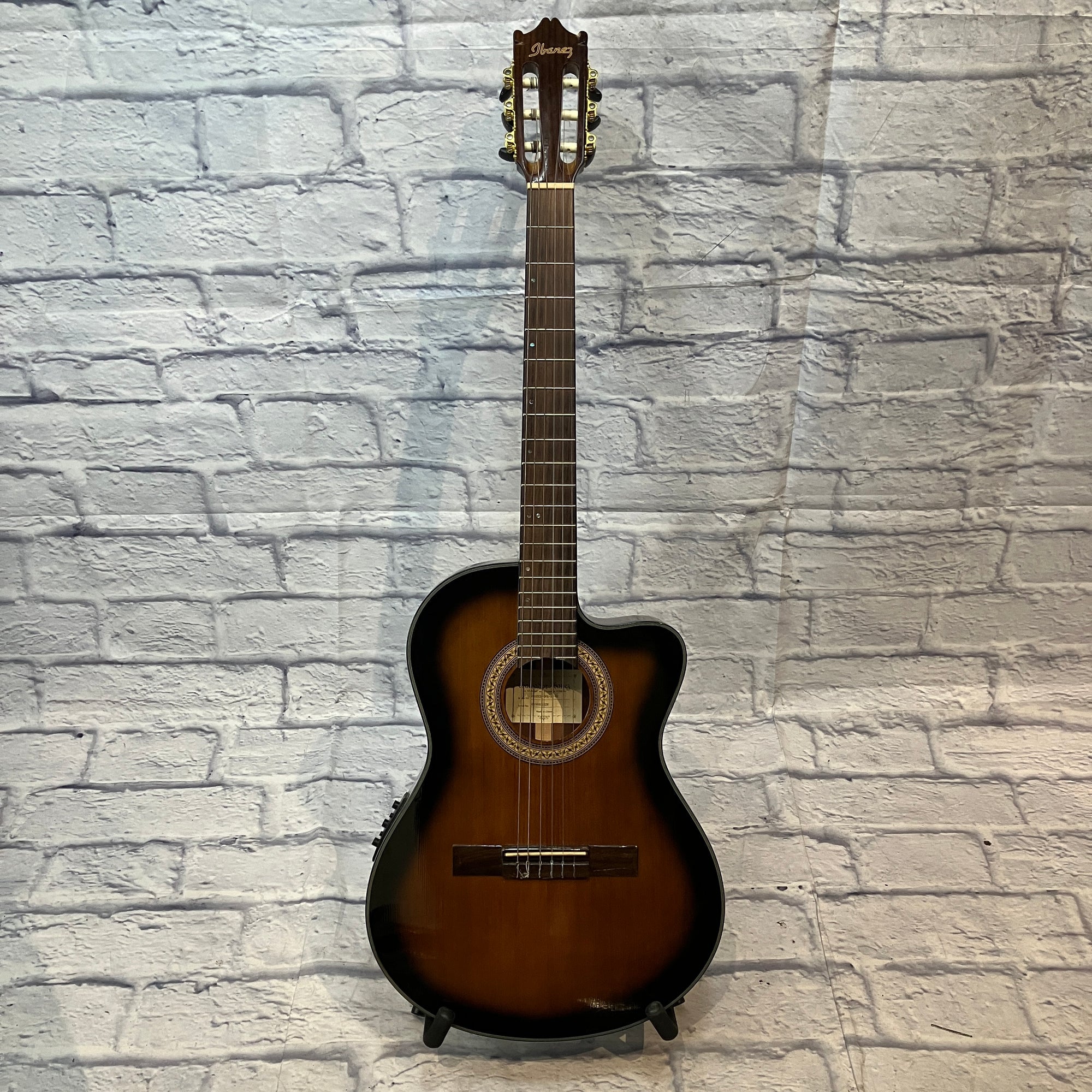 Ibanez GA35TCE Thinline Acoustic-Electric Classical Guitar