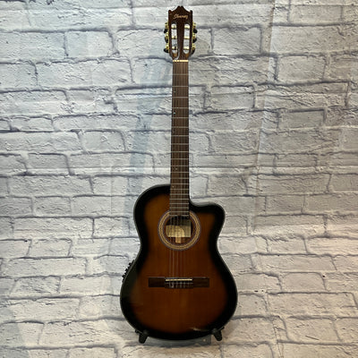 Ibanez GA35TCE Thinline Acoustic-Electric Classical Guitar