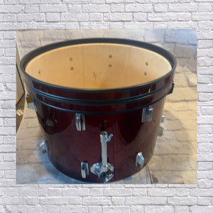 Pulse percussion Wine Red 22" kick drum