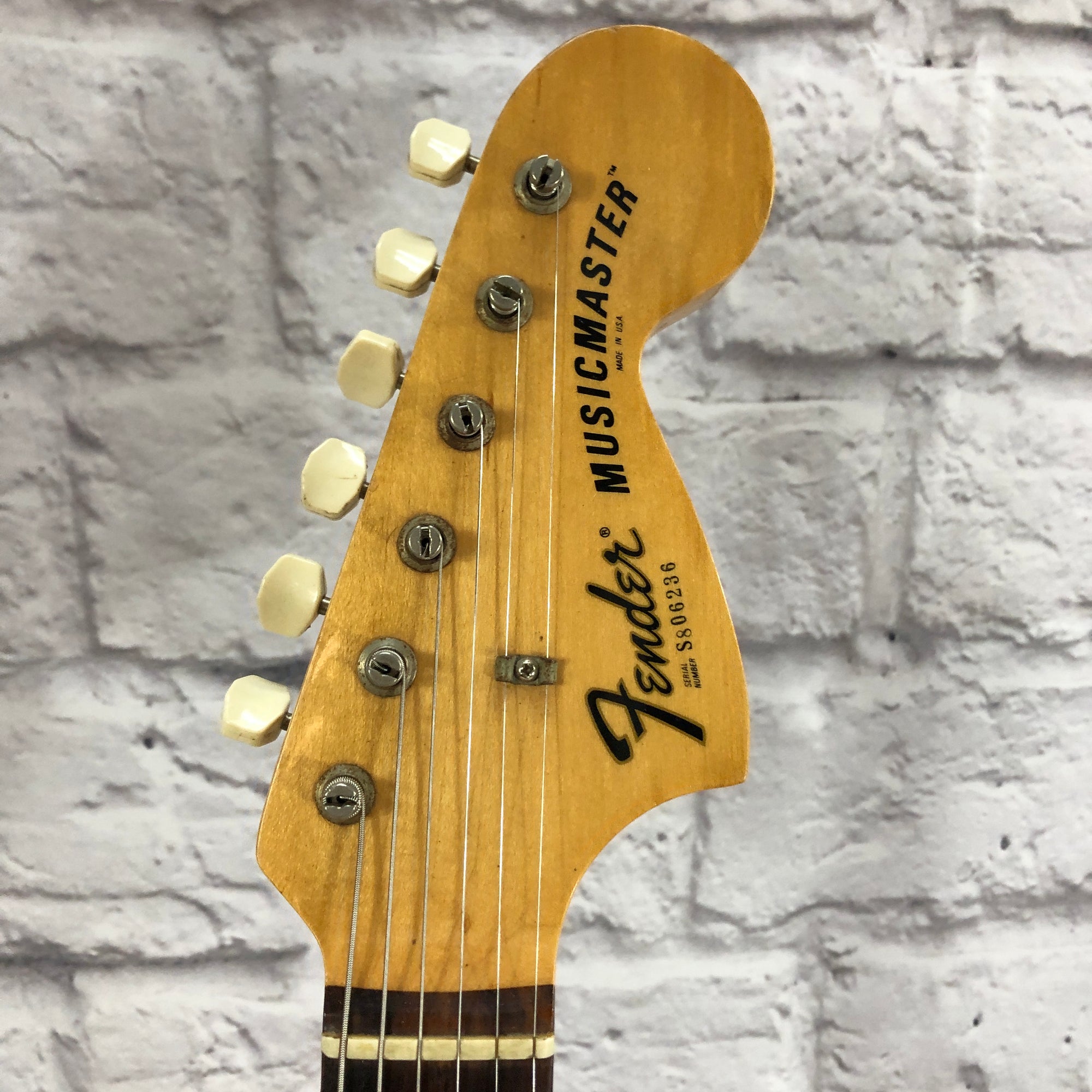 Vintage Fender 1978 MusicMaster Black