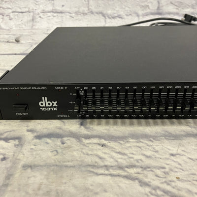 DBX 1531X Stereo Graphic Equalizer Rack EQ