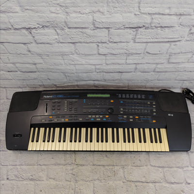 Vintage 1990s Roland E-86 Intelligent Synthesizer