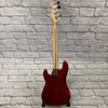 Unknown Partscaster PJ Bass Candy Red
