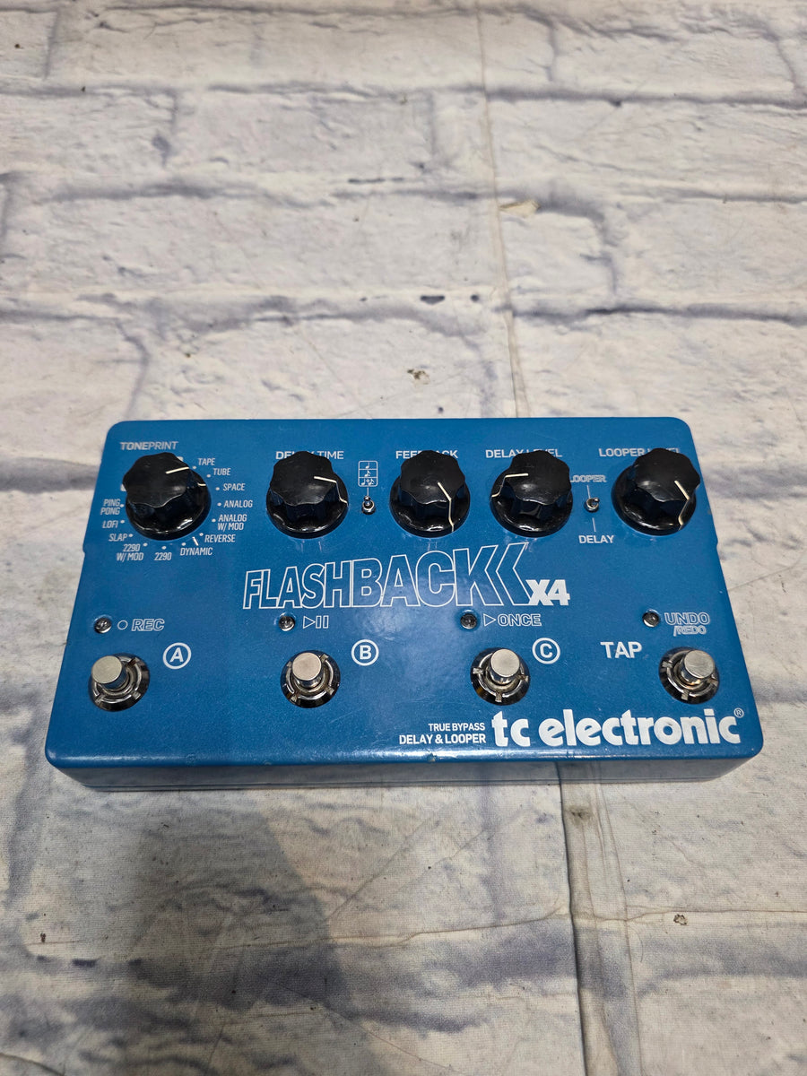 TC Electronic Flashback X4 Effects Pedal