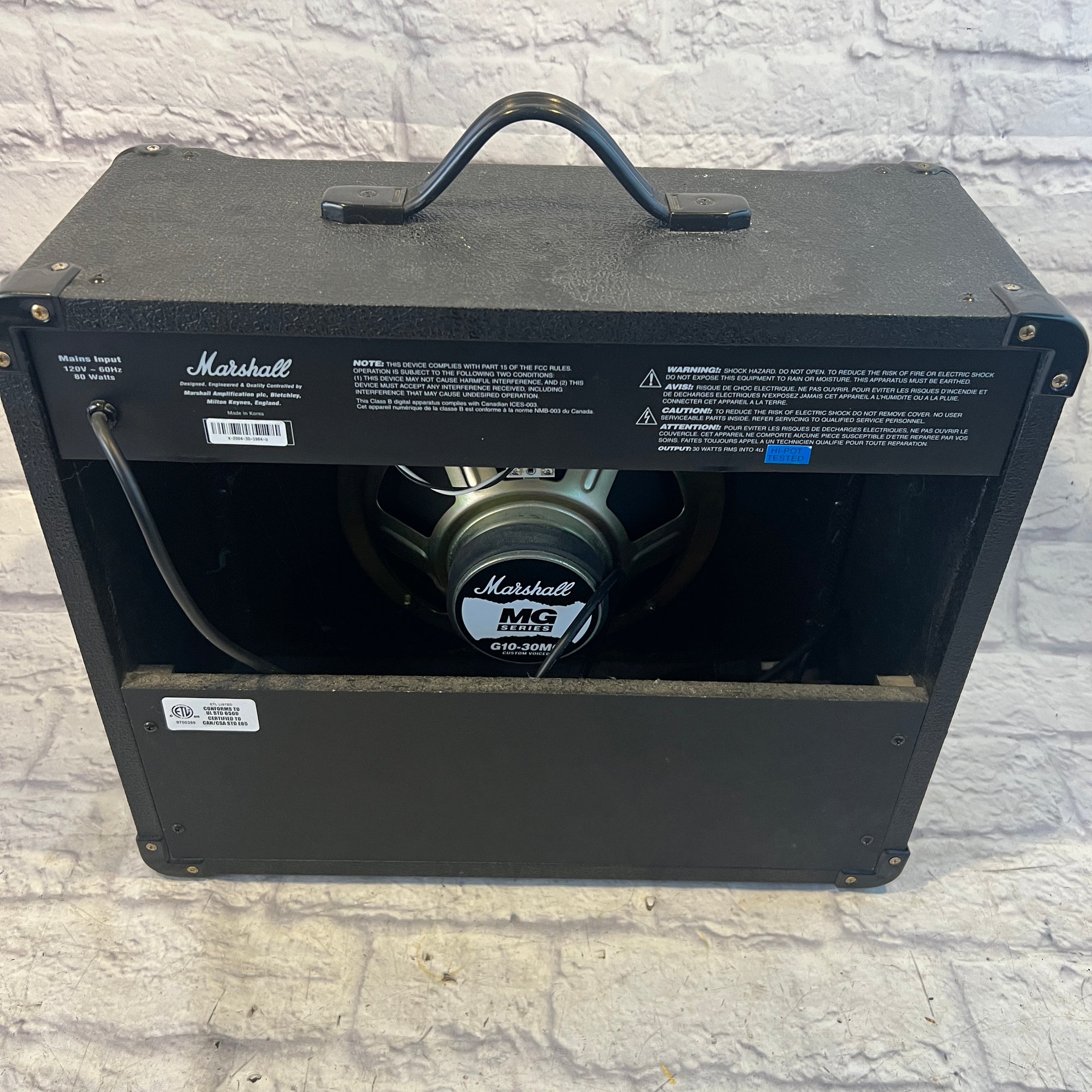 Marshall MG30DFX 30 Watt Guitar Combo Amp