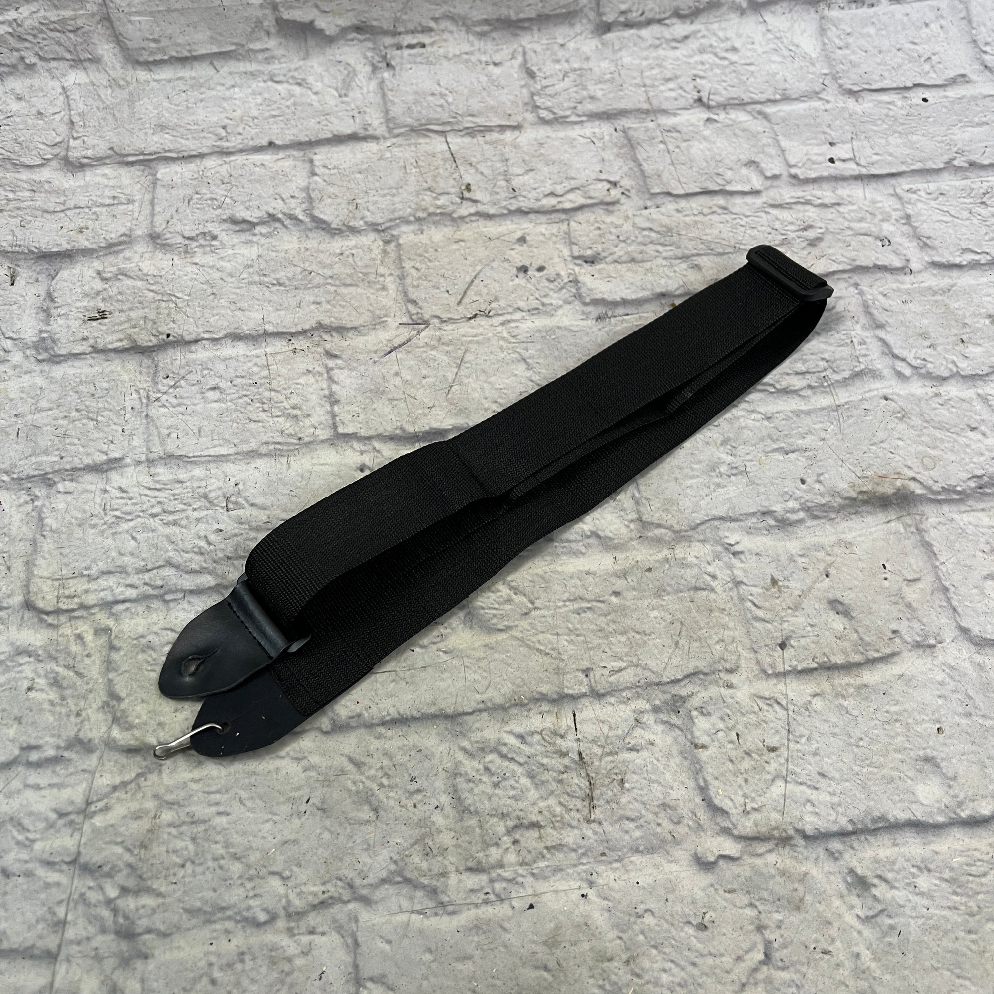 Unknown Black Nylon Guitar Strap