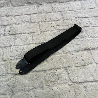 Unknown Black Nylon Guitar Strap