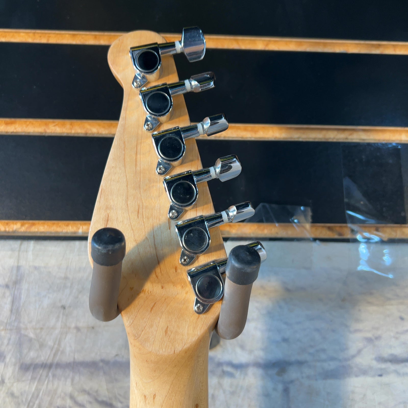 J Reynolds S Style Turquoise Electric Guitar