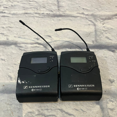 Sennheiser EW-100 G3 SK-100 Transmitter + EK-100 Receiver 626-668 MHz Wireless Mic System