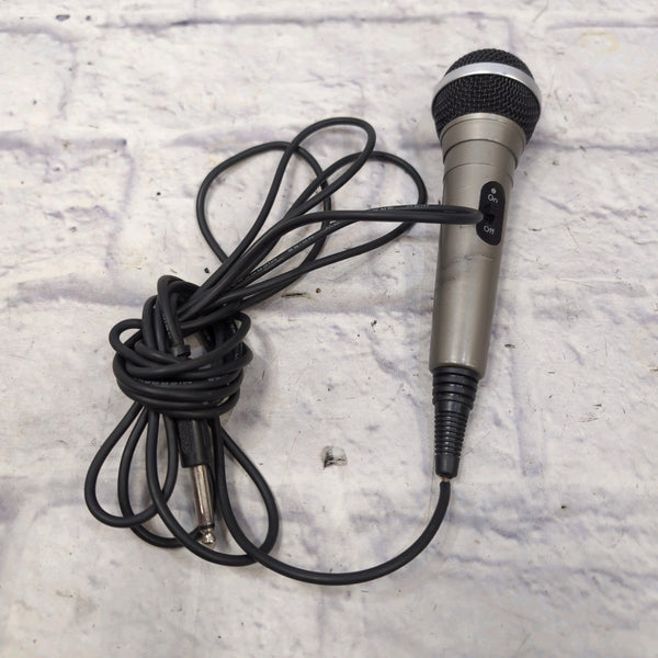 Unknown Dynamic Vocal Mic with Hard Wired Cable - Evolution Music