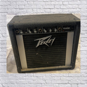 Peavey Rage 1990s Silver Trim Guitar Combo Amp