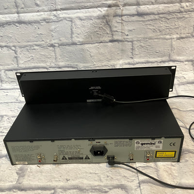 Gemini CD-210 Professional Rackmount Dual CD Player