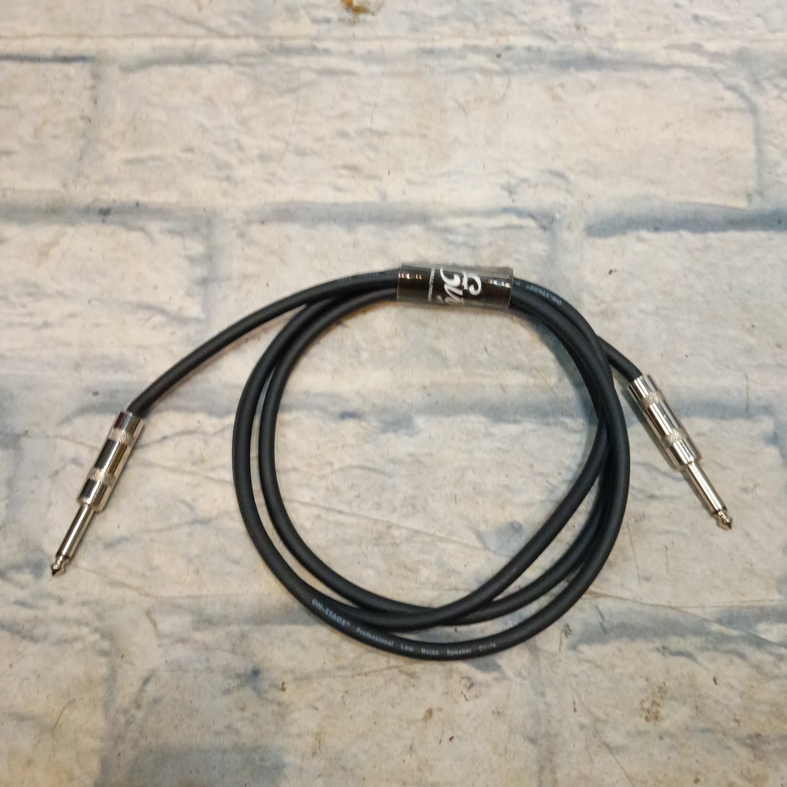 On Stage Professional Speaker Cable 5'