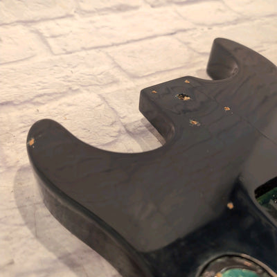 Unknown HSH Floyd Green Electric Guitar Body