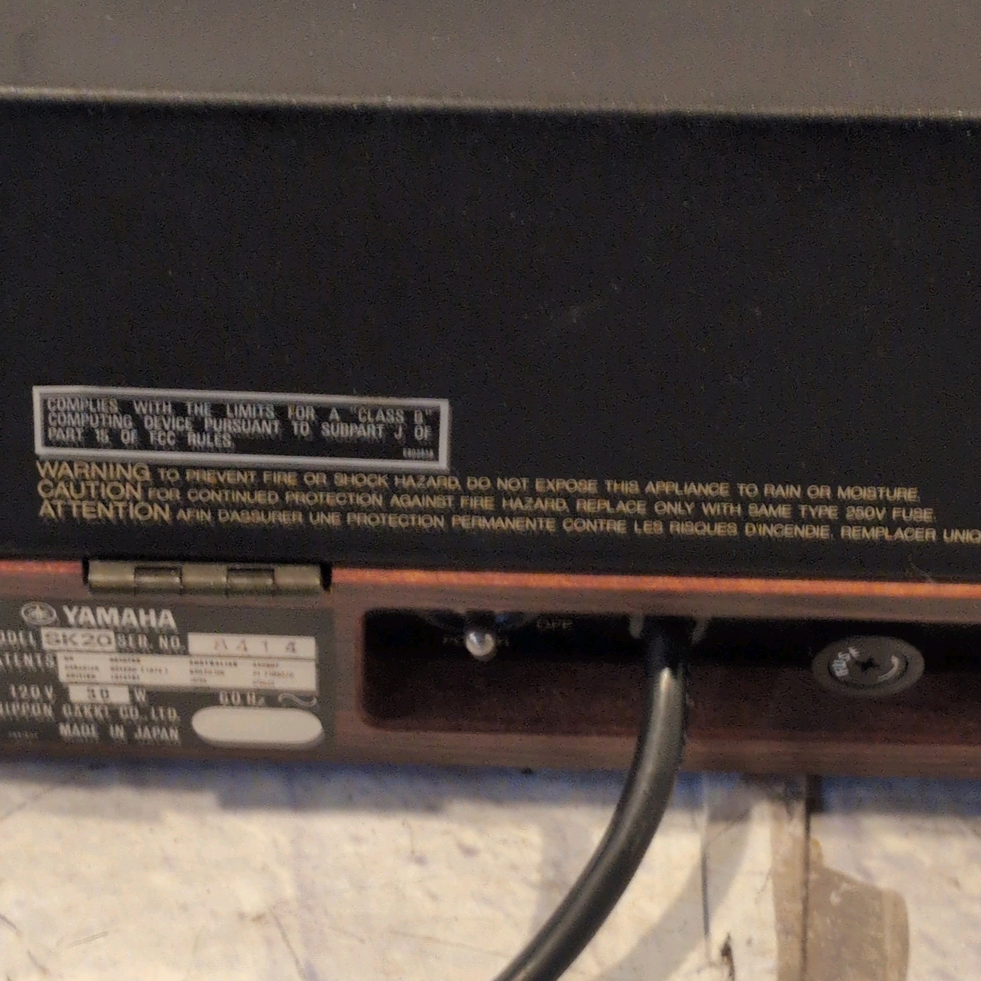 Yamaha SK-20 Symphonic Ensemble Vintage Synthesizer 1979 - 1980