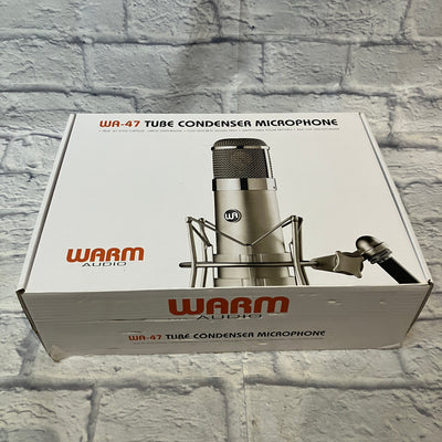 Warm Audio WA-47 Large Diaphragm Multipattern Tube Condenser Microphone