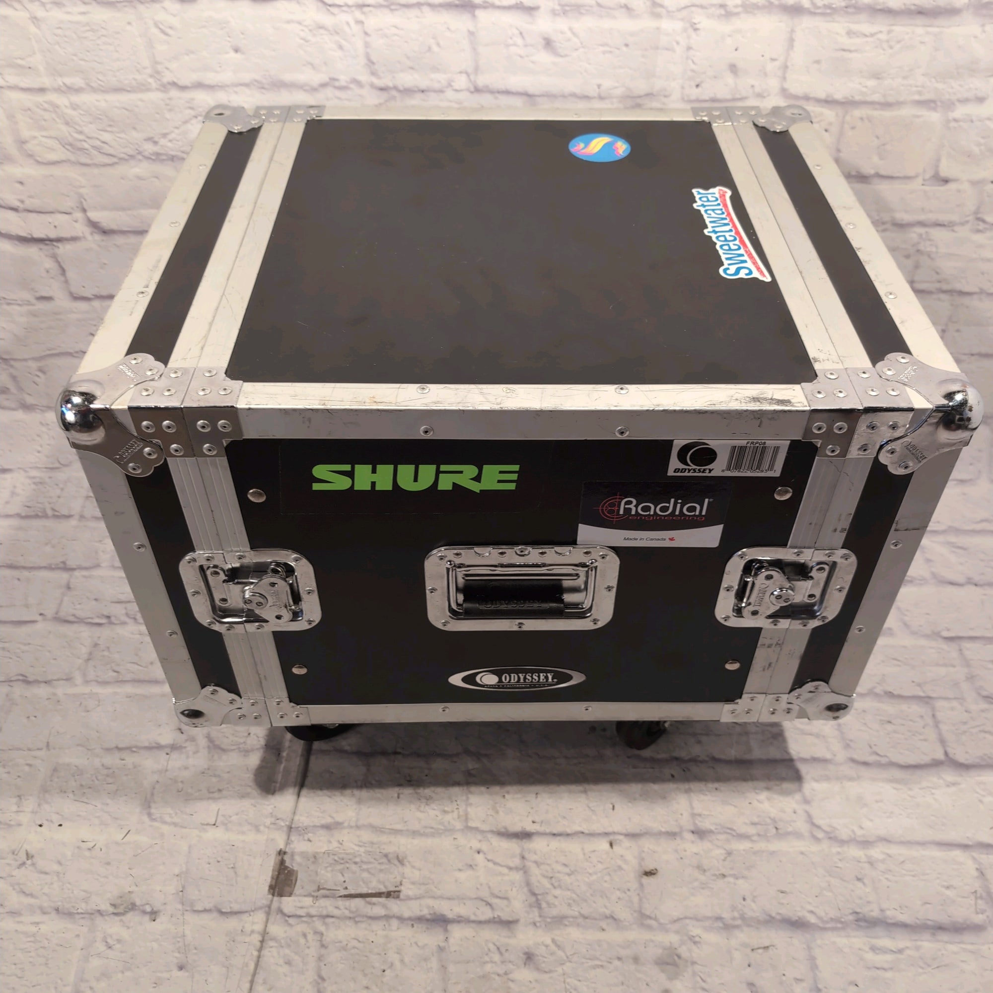 Odyssey 8U Rolling Rack Case