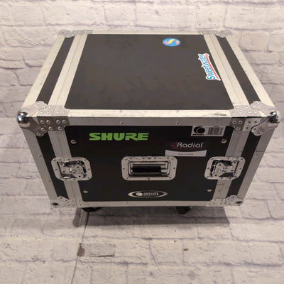 Odyssey 8U Rolling Rack Case