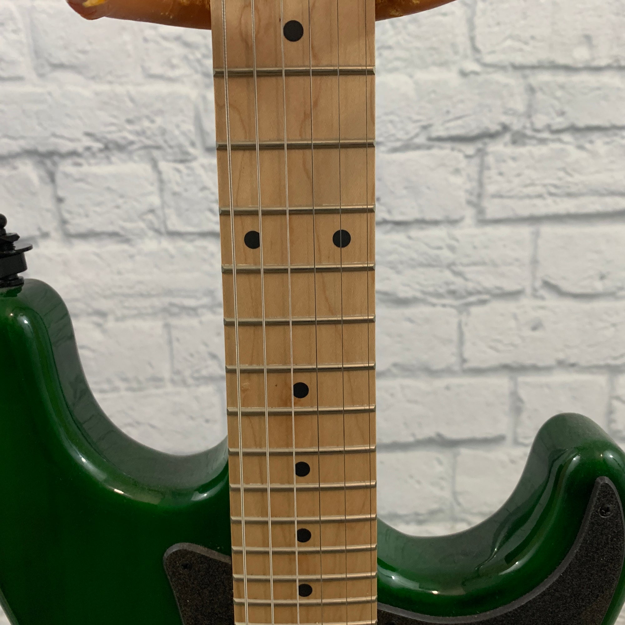 R&R Custom Handmade Super Strat ST004 Electric Guitar with Transparent Green Finish