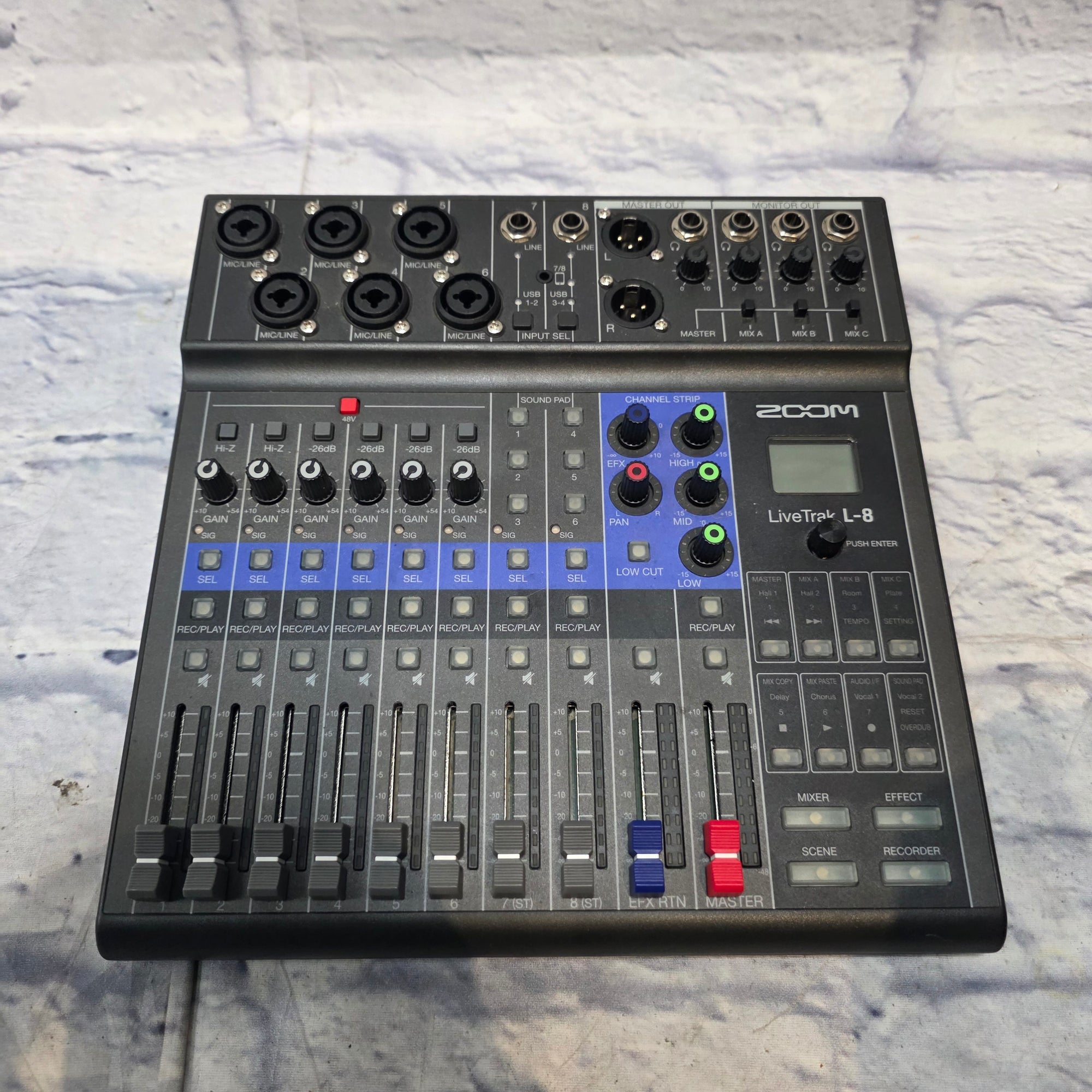 Zoom Live-Trak L-8 Digital Recorder