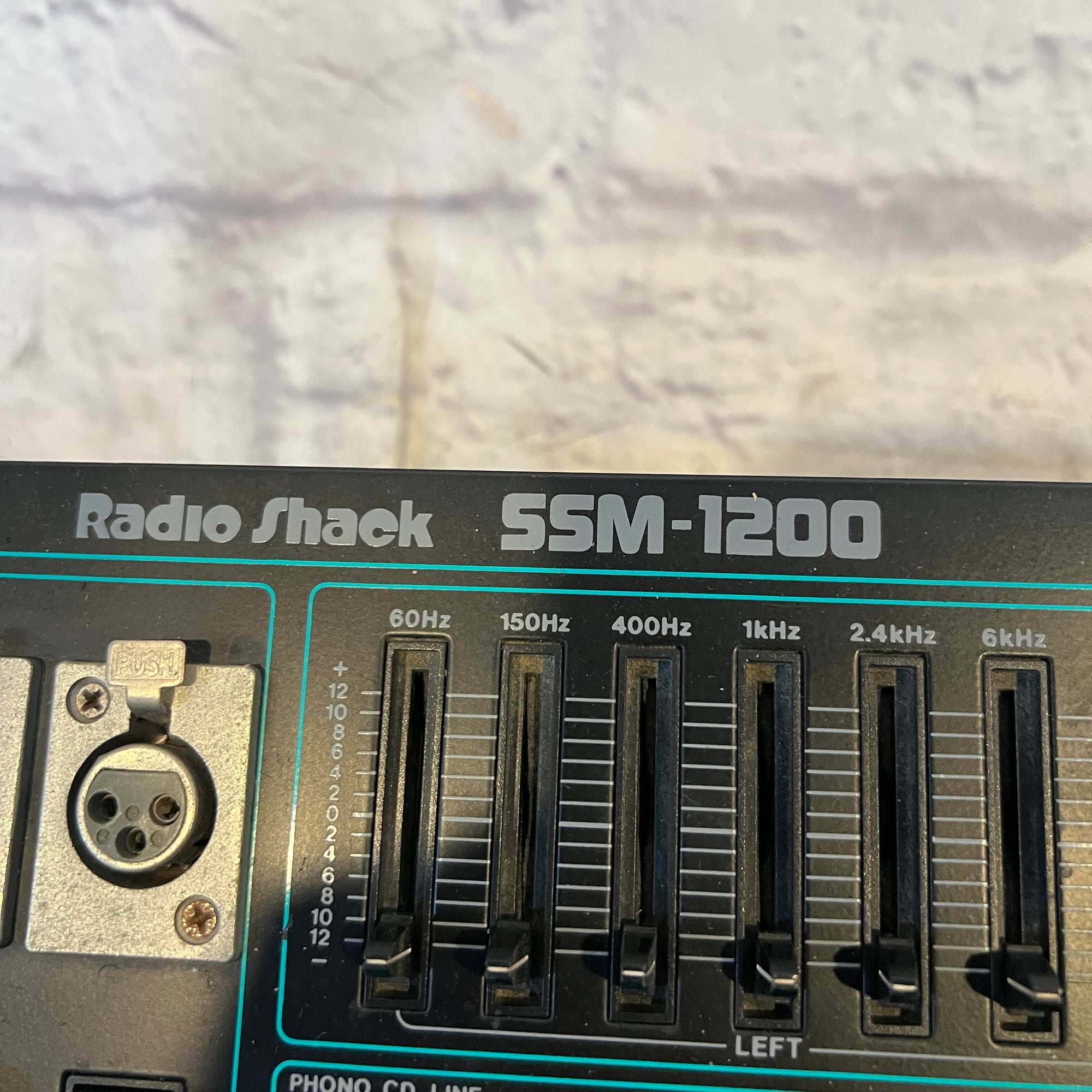 Radio Shack SSM-1200 4 Channel Mixer