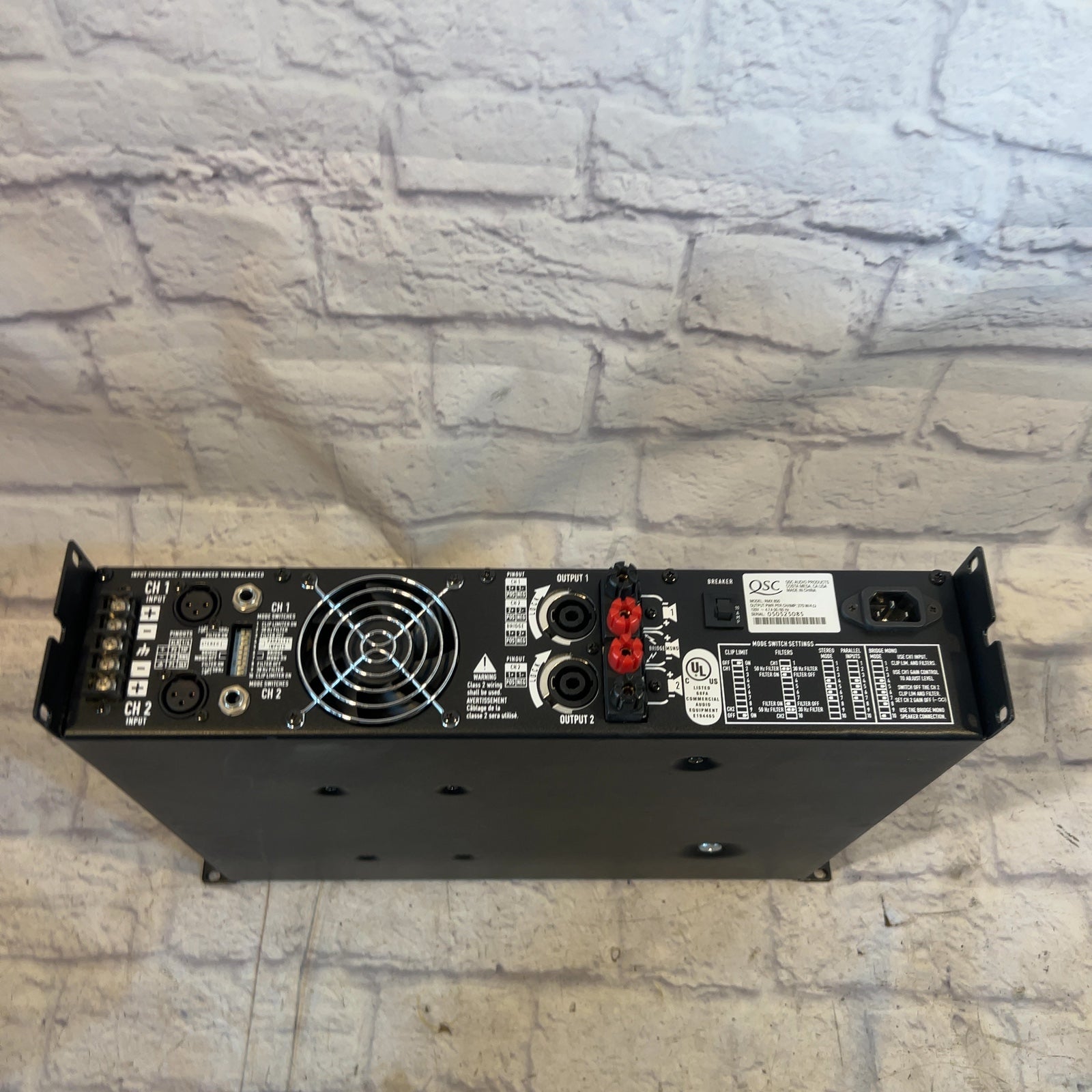 QSC RMX850 Power Amp