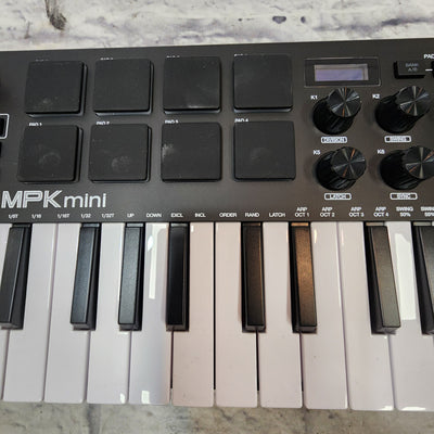 Akai MPK Mini Mk3 USB MIDI Keyboard and Pad Controller