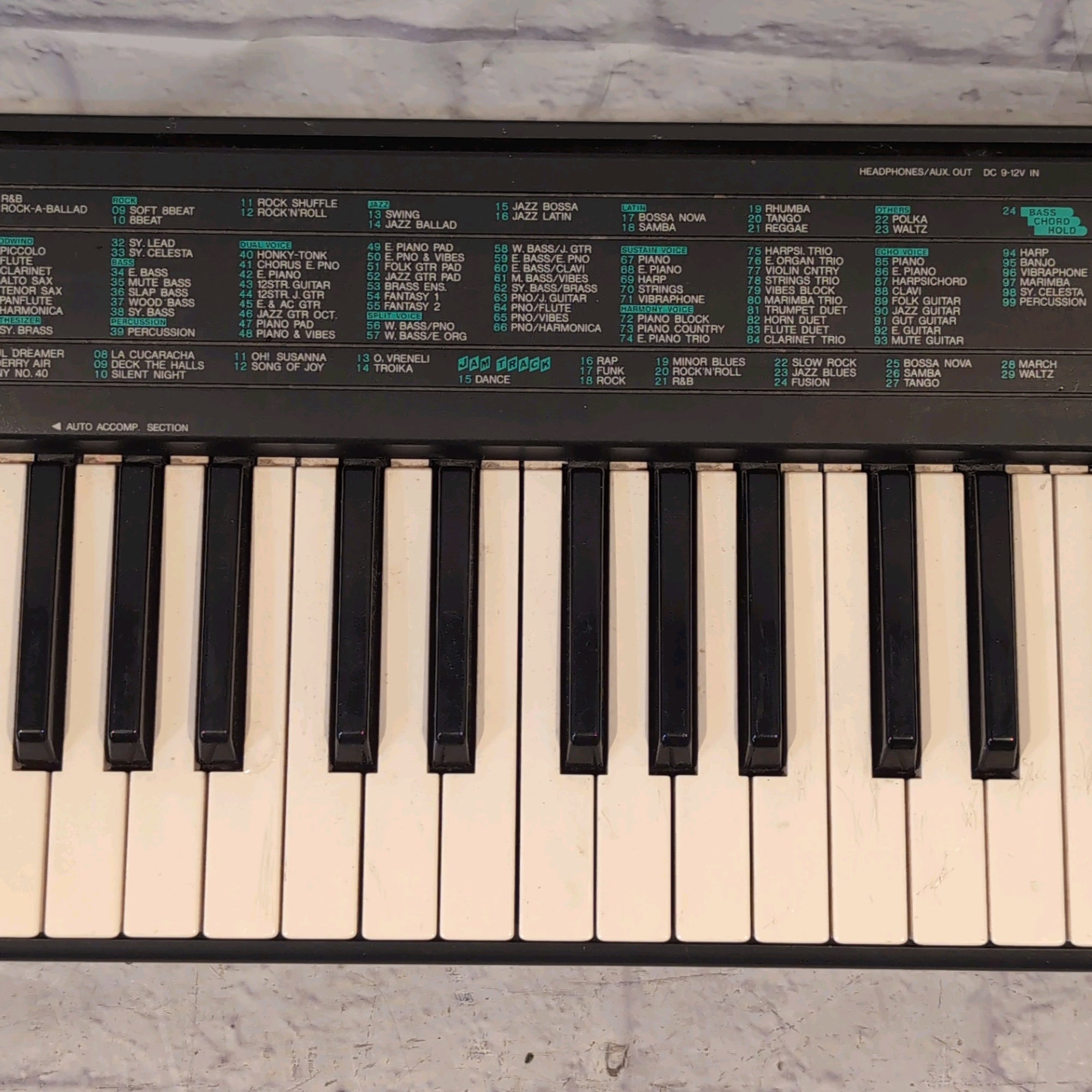 Yamaha PSR-75 49-Key Portable Digital Keyboard 1990s