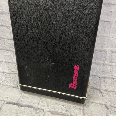 Ibanez Vintage Jem Hard Case Pink Logo Quilted Interior
