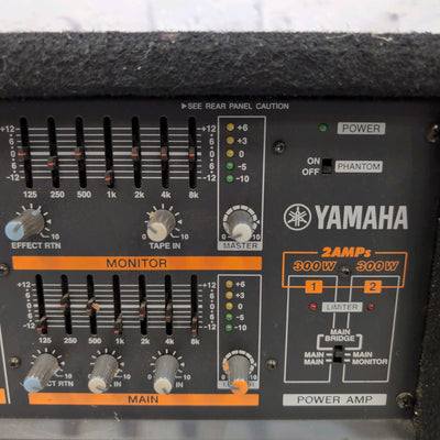 Yamaha EMX660 6 Channel 600 Watt Powered Mixer